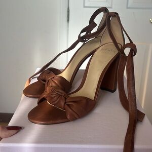 ALEXANDRE BIRMAN Suede Bow Accents D'Orsay Pumps